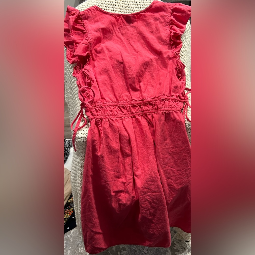 Universal Threads Pink side tie waist accentuating summer dress - Picture 4 of 4